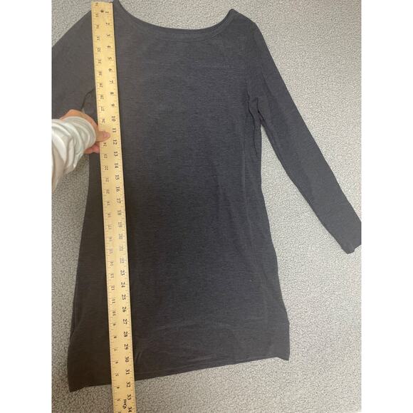 Carve design‎ Stretch Knit Dress Long Sleeve Women Sm small heather blue gray - Picture 3 of 7